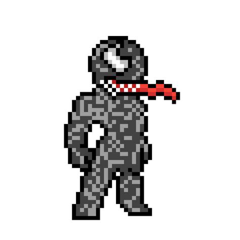 Minecraft Pixel Art Venom