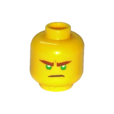 Lego Dragons Rising Minifigure Lloyd Head Recessed Solid Stud