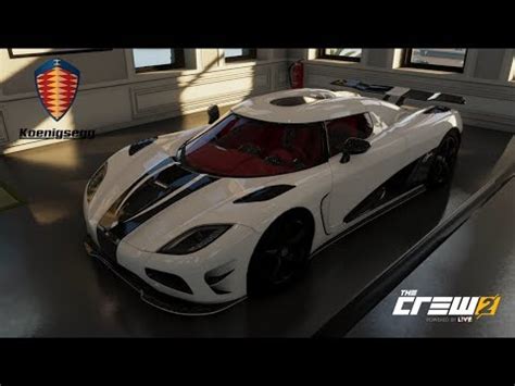 The Crew Koenigsegg Agera R Customization Top Speed Run Review