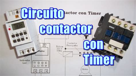 Diagrama De Control De Iluminacion Contactor How To Wire