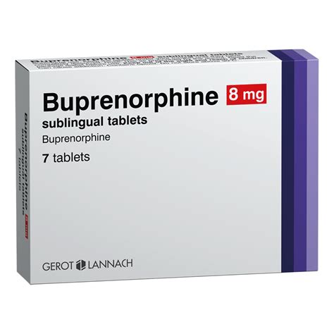 Buprenorphine 8mg GL Pharma