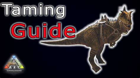 100 Taming Guide Carcharodontosaurus Ark New Dino Spawn Locations