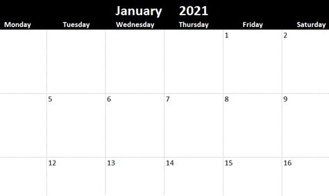 Excel Calendar Template - HowtoExcel.net