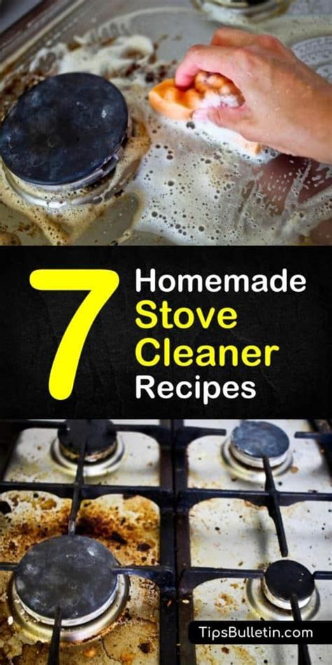 7 Handy Ways To Make A Stove Cleaner Clean Gas Stove Top Cleaner