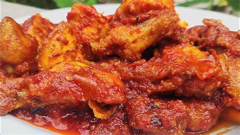 Resep Ayam Balado Enak Simpel Youtube