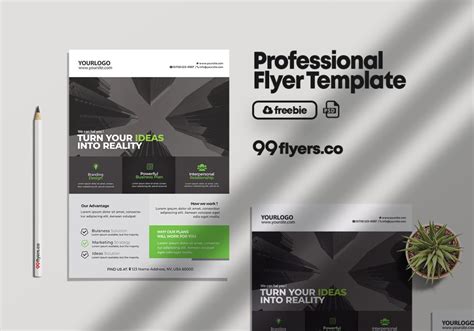 Corporate & Business Free PSD Flyer Template – 99Flyers