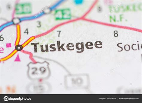 Tuskegee Map