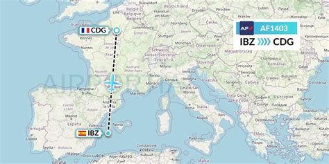 Af Flight Status Air France Ibiza To Paris Afr