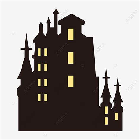 Castillo De Miedo De Halloween Png V Spera De Todos Los Santos