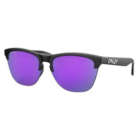 Oakley Frogskin Lite Matte Black Prizm Violet Sunglasses