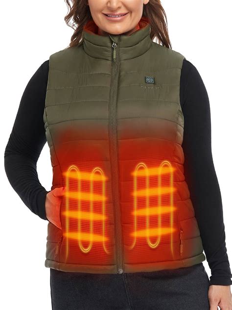 ORORO Women S Heated Vest With Battery Heating Vest For Hiking Skiing