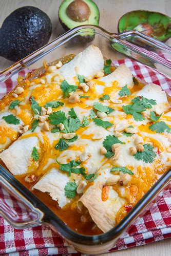 Sweet Chili Chicken And Avocado Enchiladas Closet Cooking