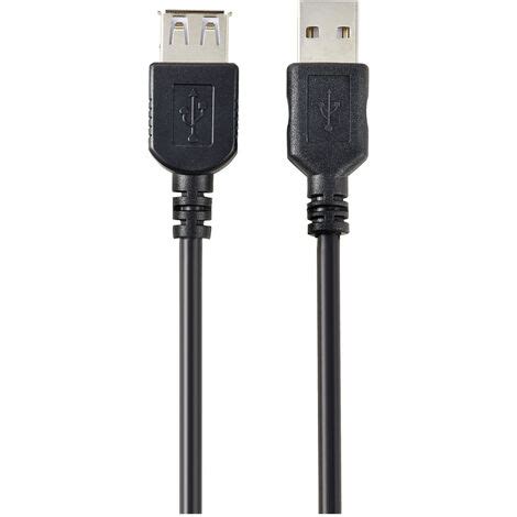 Renkforce USB Kabel USB 2 0 USB A Buchse USB A Stecker 0 50 M Schwarz