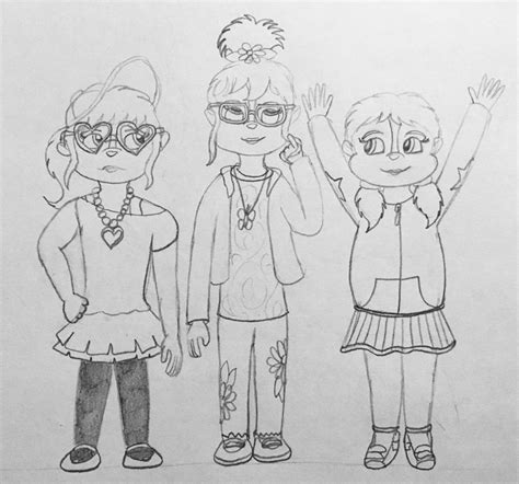 Chipettes 2.0 by ChipmunkedWeirdo on DeviantArt