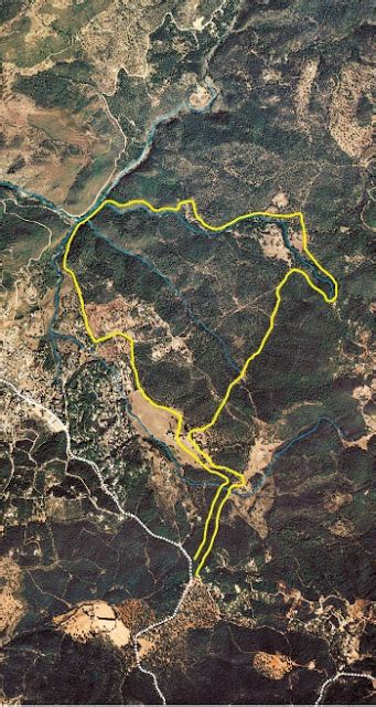 RUTA BAÑOS DE POPEA Y ARROYO BEJARANO MAPA DE LA RUTA BAÑOS DE POPEA