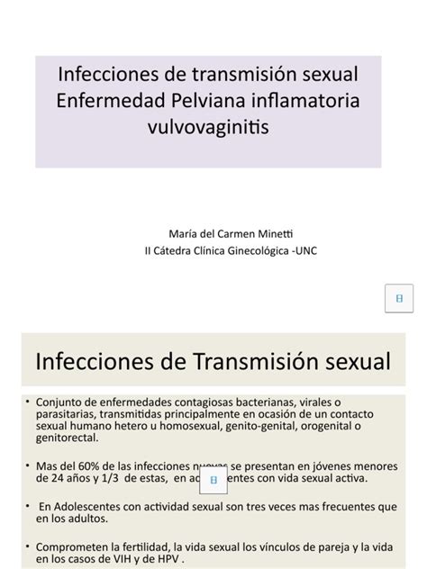 Infecciones De Transmisión Sexual Epi 2021 Pdf Infección Transmitida Sexualmente