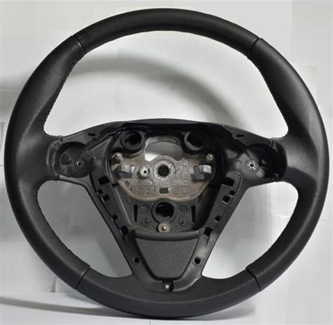 Volante Orig Ford Couro S Airbag S Aplique New Ka Fiesta Eco