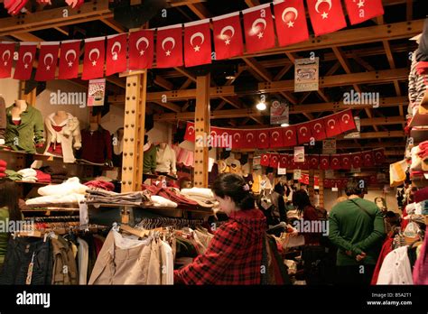 Oxxo clothes shop on Istiklal Caddesi, Taksim, Istanbul, Turkey, decked ...