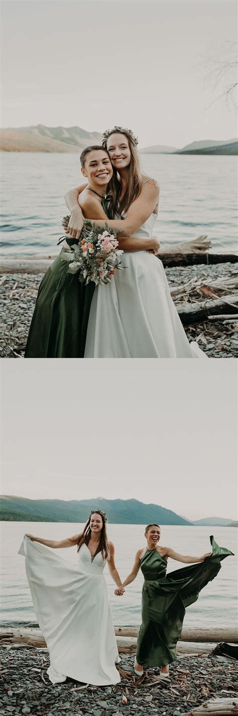 Sunset Elopement In Glacier National Park KORTNI MARIA Glacier