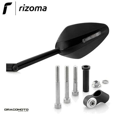 BMW R 1150 RS Rearview Mirror Veloce L Naked RIZOMA BS306B BS714B Black