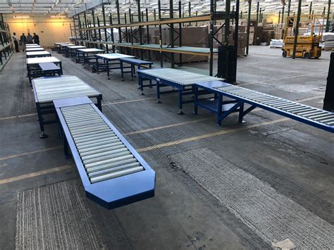 Gravity Roller Conveyor Lines Mobility Engineering Cheshire Ltd