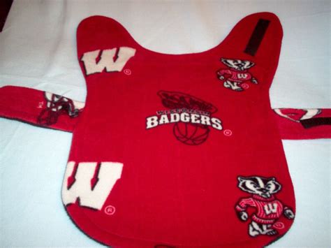 Wisconsin Badgers Dog Coat Etsy