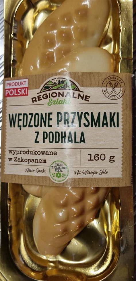 Wędzone przysmaki z Podhala Regionalne Szlaki kalorie kJ a nutriční