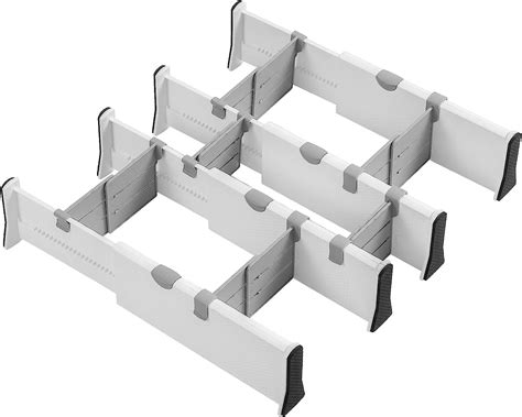 Mgee Schubladentrenner Verstellbar Er Set Schubladenteiler Organizers