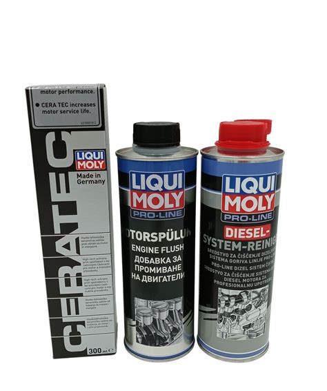 LIQUI MOLY ZESTAW PRO DIESEL CERATEC ENGINE FLUSH 7181 za 208 29 zł z