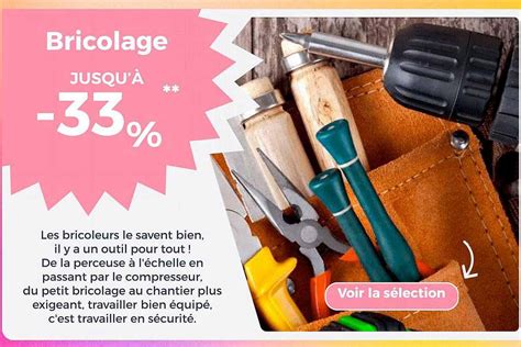 Promo Bricolage Chez Cdiscount Icatalogue Fr