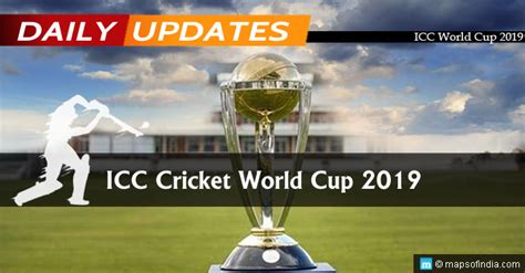 ICC Cricket World Cup 2019 – Live Blog | Maps of India