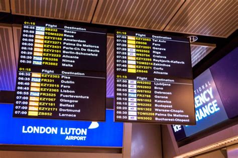 Luton Airport Departures Today - Live Updates and Times