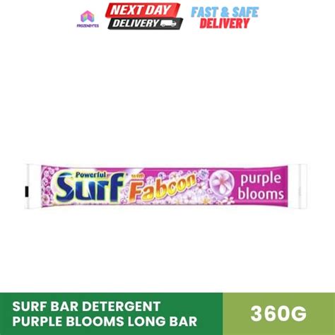 Surf Bar Detergent Purple Blooms Long Bar 360g Shopee Philippines