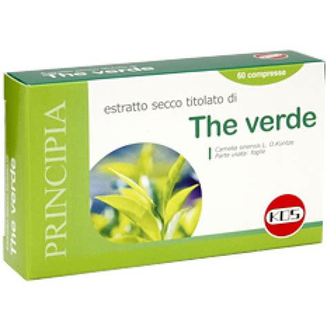 KOS The Verde Estratto Secco Intergatore Alimentare 60 Compresse 22 2g