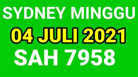 Prediksi Sydney Hari Ini Prediksi Sydney Juli Bocoran Togel