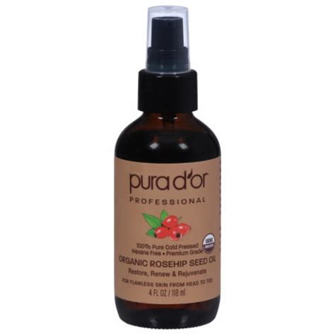 Pura D Or Organic Rosehip Seed Oil Fl Oz Ralphs