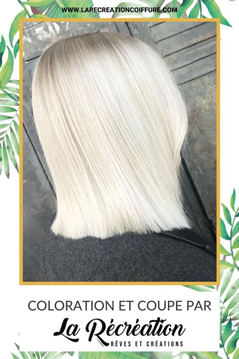 Inspiration Coloration Blonde Et Coupe Par Le Salon De Coiffure La