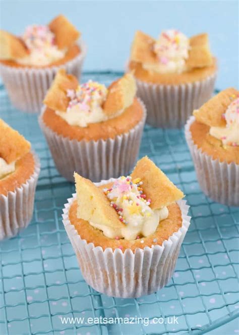 Easy Butterfly Fairy Cakes Recipe Eats Amazing