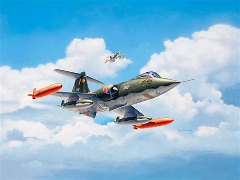 F-104 G Starfighter NL/B (1:72) Plastic Model Kit 03879 - Revell | Car ...