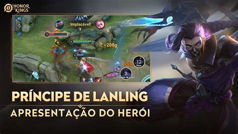 Aprenda a jogar Príncipe de Lanling Honor of Kings Brasil YouTube