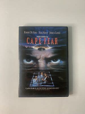 Cape Fear By Martin Scorsese Robert De Niro Nick Nolte J Lange Dvd