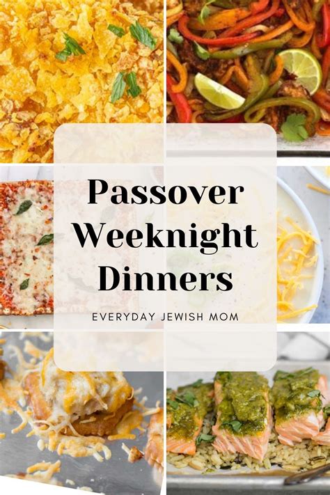 Passover Weeknight Dinners Easy And Flavorful Inspiration Kosher