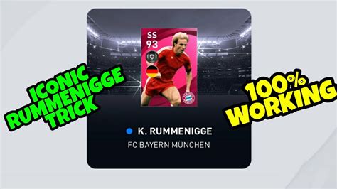 100 Working Iconic K Rummenigge Trick In Iconic Moment Bayern Munich