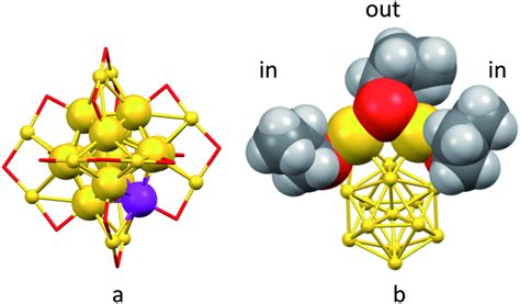 A Typical Structure Of The Au M Sr Nanocluster One Of The