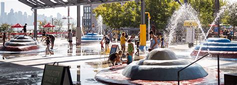 Splash Park At The Shipyards City Of North Vancouver