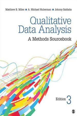 Qualitative Data Analysis A Methods Sourcebook Matthew B Miles A