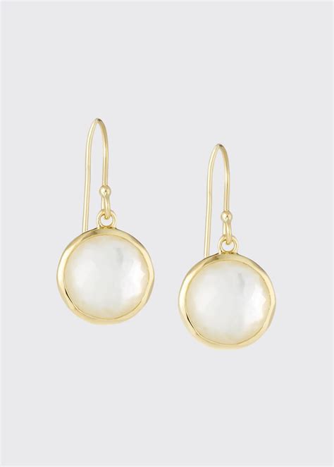 Ippolita Nova 18k Gold Pear Drop Earrings W Pearls Bergdorf Goodman