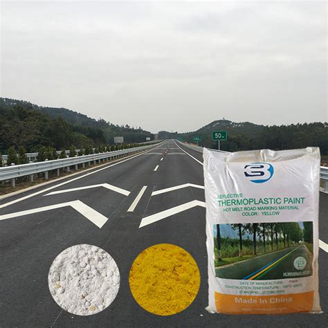 High Quality Thermoplastic Road Marking Material Road Paint China