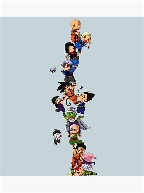 Goku Gohan Goten Bulma Vegeta Dragonball Poster For Sale By