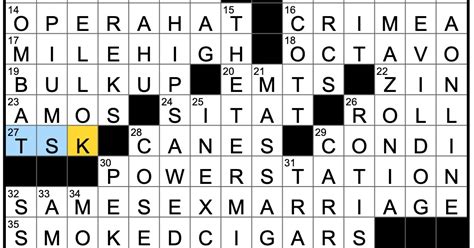 Ny Times Crossword Answers Today Rex Parker Rex Parker Does